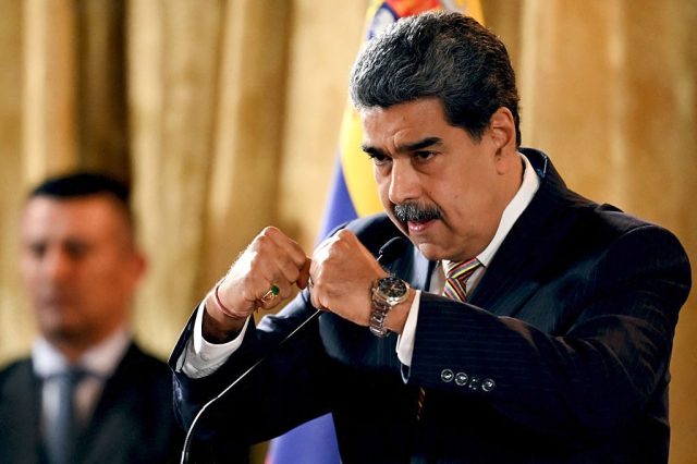 Maduro has called Trump's bluff. Juan Barreto/AFP/Getty Images