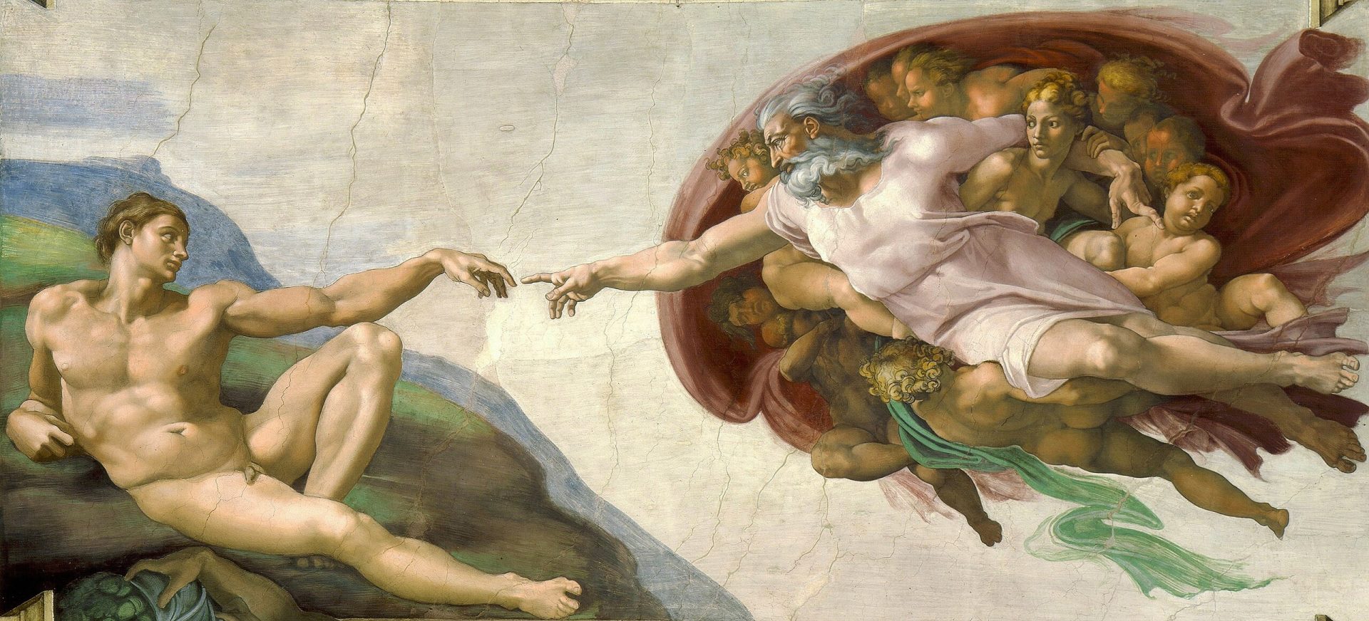 For billions of monotheists, Genesis isn’t a metaphorical tale. Credit: Michelangelo