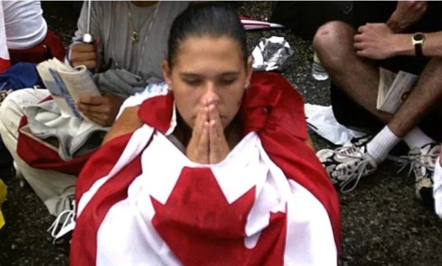 Quebec is set to ban prayer in public, with a fine of over C£1000 for those who dare invoke the deity outside. Marcos Townsend/AFP via Getty.
