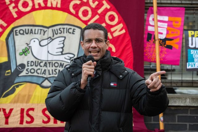 'Kebede makes his predecessors, Corbynites Mary Bousted and Kevin Courtney, look like moderates.' Credit: Getty.