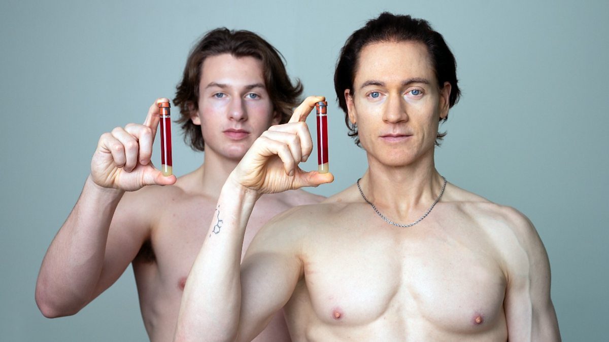 Johnson is undertaking the 'Don't Die' experiment with his son. Credit: Bryan Johnson/X