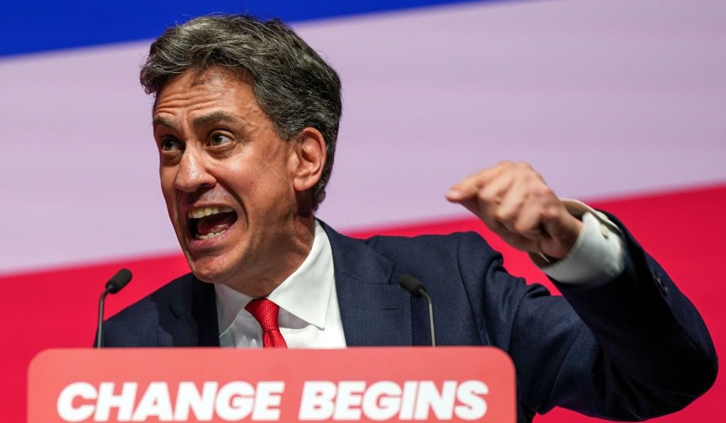 Ed Miliband’s climate policy isn’t in the national interest. Credit: Getty