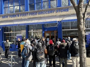 Inside Polymarket’s free grocery store