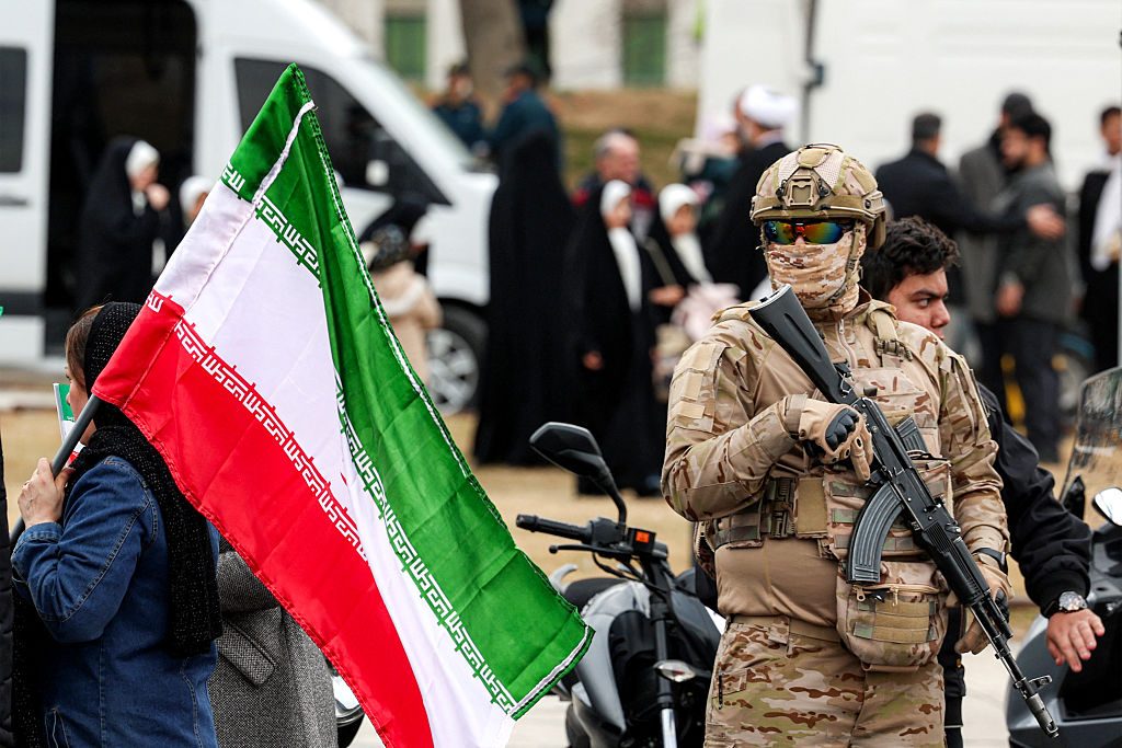 Iran's military is no match for the US or Israel. Credit: Getty