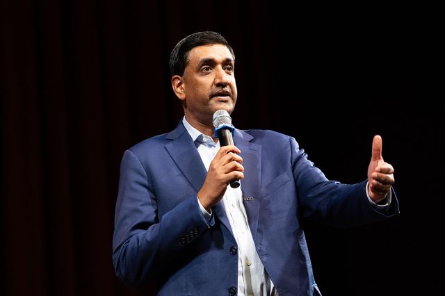 Rep. Ro Khanna (D-Calif.) has sworn off taking donations from AIPAC. Credit: Getty