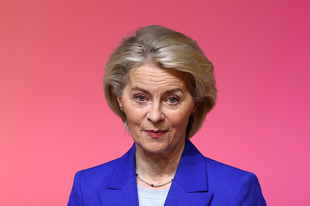 Ursula von der Leyen addresses the Nuclear Energy Summit this week. Credit: Getty