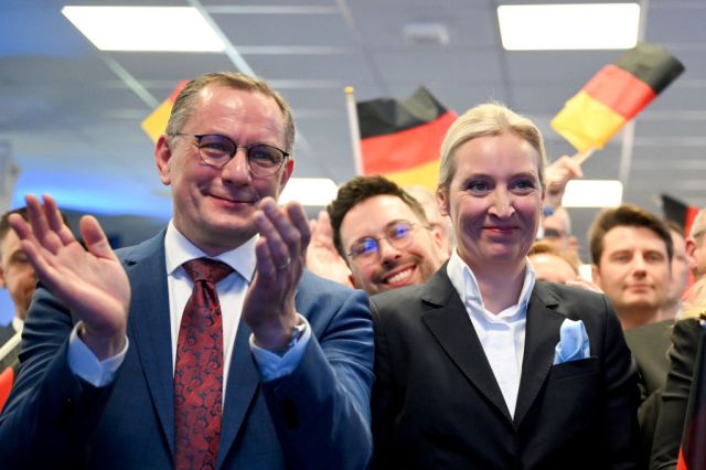 'The AfD has no uniform position on external matters.' Credit: Getty.