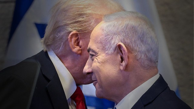 By betting everything on the House of Trump, is he not making the same mistake as the Herodians? (EVELYN HOCKSTEIN/POOL/AFP via Getty Images)