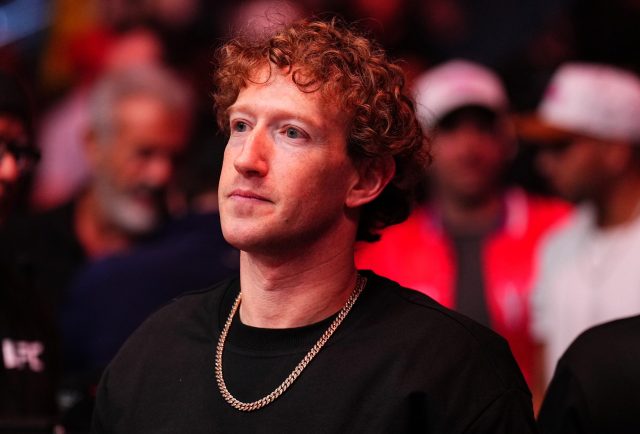 Mark Zuckerberg's products are among those that have made discourse more chaotic and polarized. (Chris Unger/Zuffa LLC)