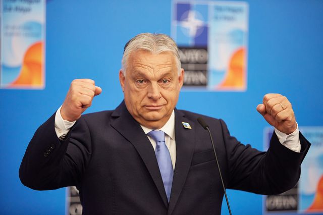 Will Orbán pull off a last-minute victory? (Pierre Crom/Getty)