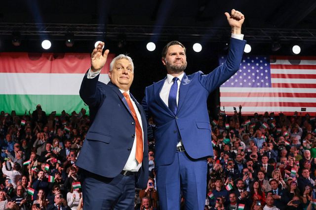 'Vance is supplanting Orbán as the darling of the intellectual Right.' Jonathan Ernst-Pool/Getty Images