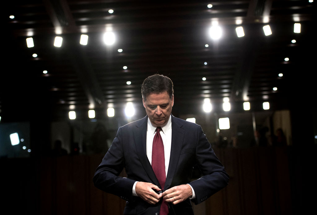 Comey is finding that Trump has different rules for friends and opponents. Credit: Getty