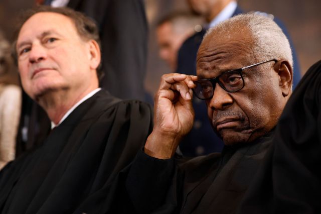 The conservative justices led by Samuel Alito (left) broke the Democratic civil-rights industrial complex. Credit: Getty