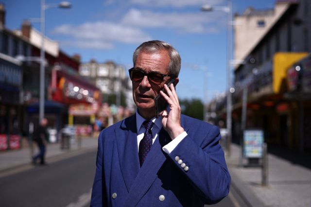 Nigel Farage is accumulating a large war chest for then next general election. Credit: Getty