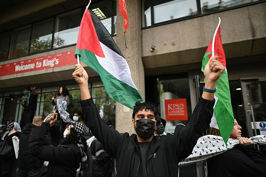Many pro-Palestine students and faculty members at UK universities would be punished under the IHRA definition of antisemitism. Credit: Getty