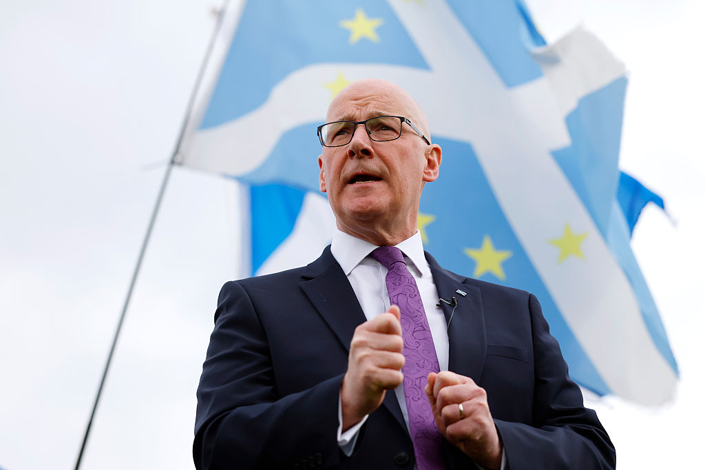 John Swinney’s ambitions are expanding beyond Holyrood. Credit: Getty
