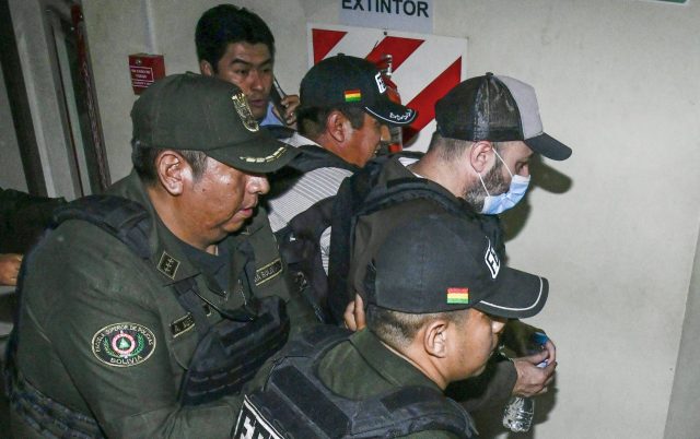 Bolivian police arrest the man known as the Steve Bannon of South America. Credit: Getty