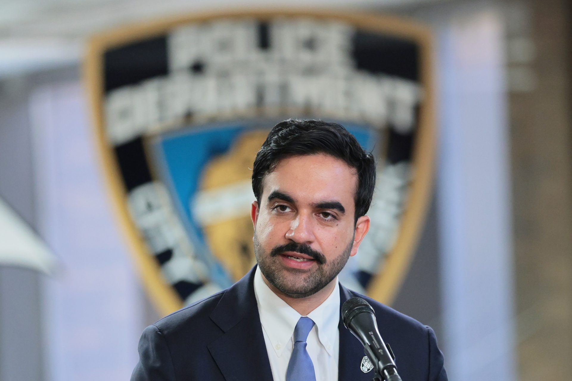 ‘Mamdani should be focused on stopping crime, not creating new disincentives for officers to do their jobs properly.’ (Michael M. Santiago/Getty)