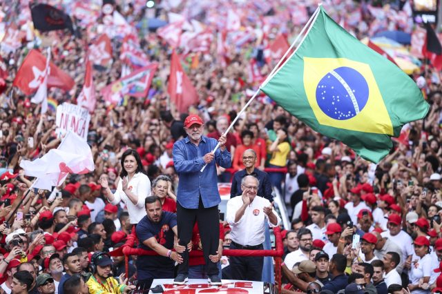 ‘After ten years of paralleling the fate of the US on a two-year lag, Brazilian voters changed their mind.’ (Alexandre Schneider/Getty)