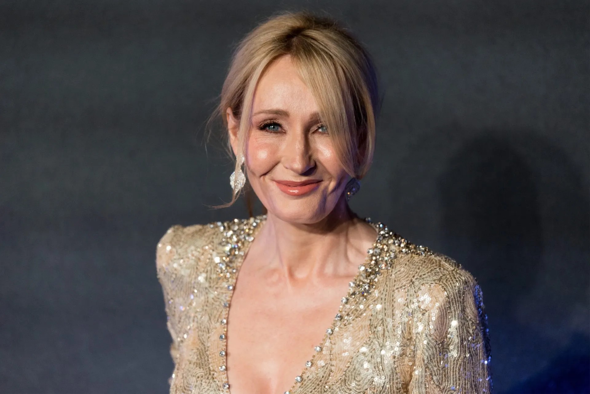 ‘She may be a writer, but Rowling has proved her feminism in deeds as well as words.’ (Ray Tang/Getty)