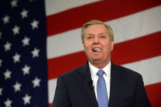 One alleged former sex partner claims Graham taped an encounter between them when he was 17 and working as an escort. Credit: Getty