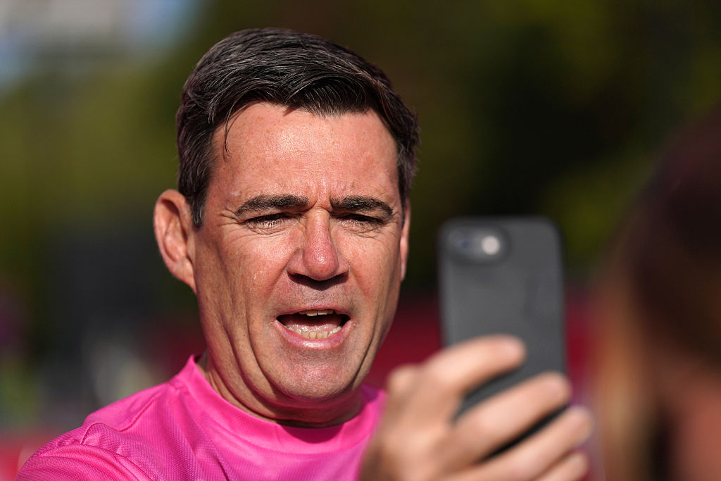 Will Burnham update the headphone dodger posters? Credit: Getty